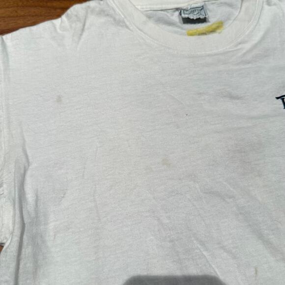 Vintage 2003 Pirates of the Caribbean Promo Tee (Movie Poster) Sz Free / M-L - Picture 7 of 8